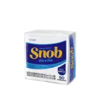Guardanapo de Papel Snob<br/> Folha Simples — Pequeno - 50 folhas