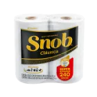 Papel Toalha Snob Multiuso<br/> Folha Dupla Branca Hiper — 240 folhas